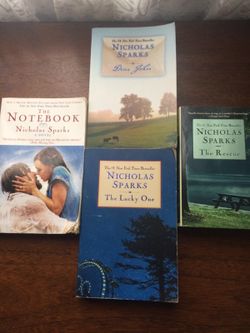 4 Books by Nicholas Sparks