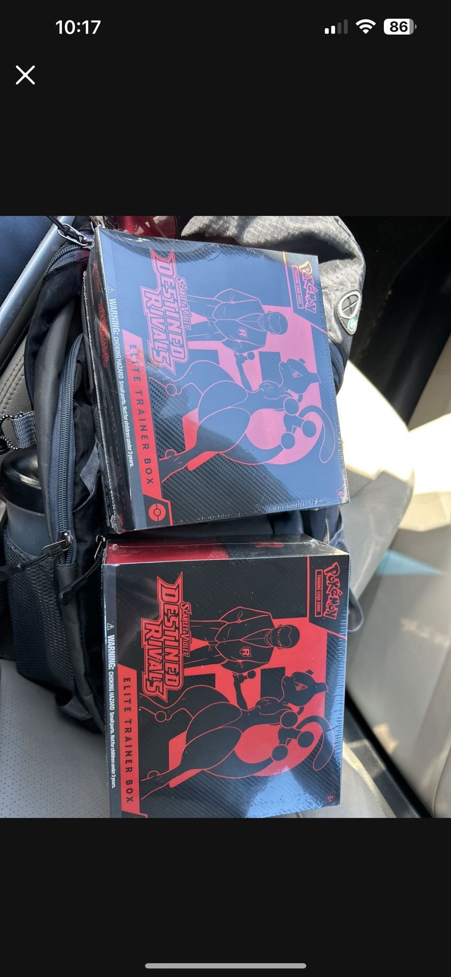 Destined Rivals ETB/prismatic Surprise Box Sell/trade