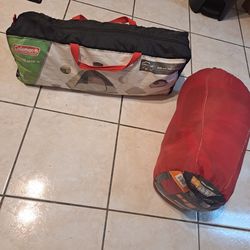 Tent And Sleeping Bag