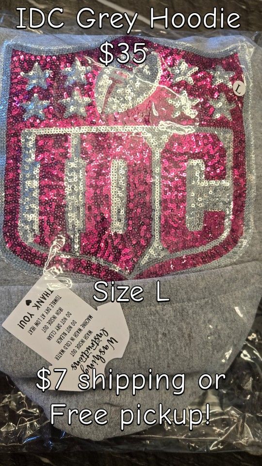 BRAND NEW 'IDC" HOODIE