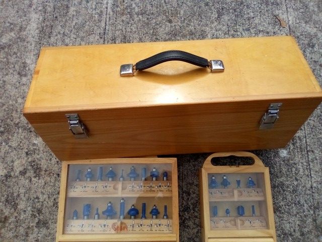 Wood Carving Bits +Wood Box