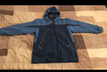 REI  3-1  kids waterproof hooded jacket