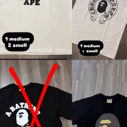 bape shirts 