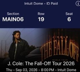 jcole tickets