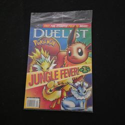 Pokemon Pokémon DUELIST MAGAZINE Jungle Fever SEALED Pikachu Promo