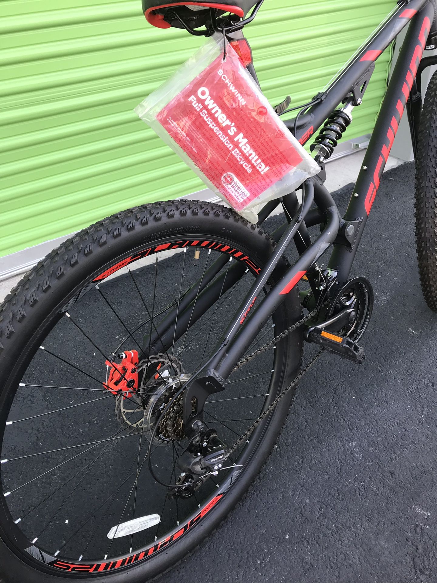 Schwinn ider dual suspension mountain deals