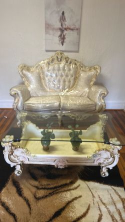 French provincial living room set