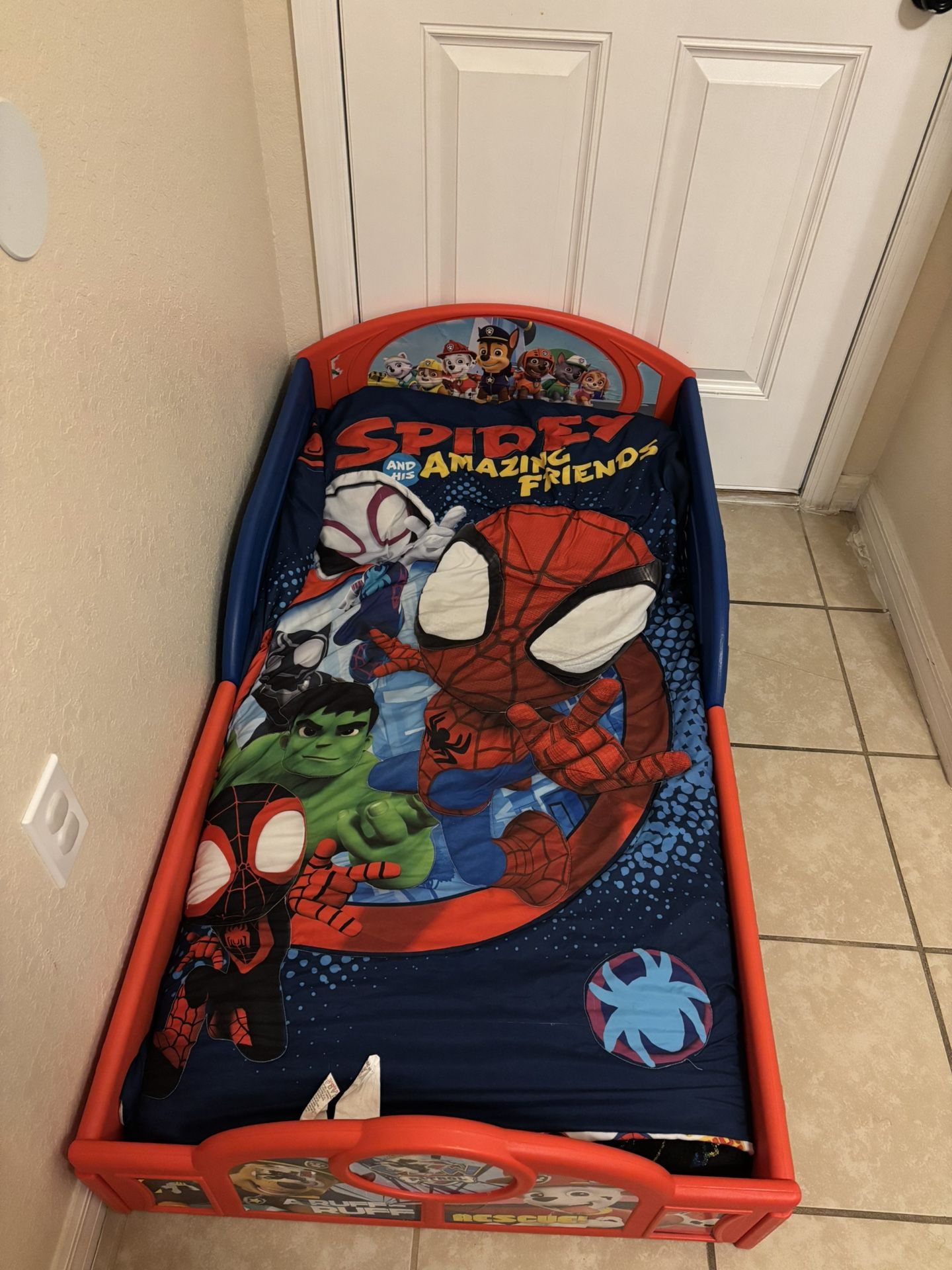 Toddler Paw Patrol Bed
