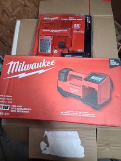 Mikwaukee tire inflator