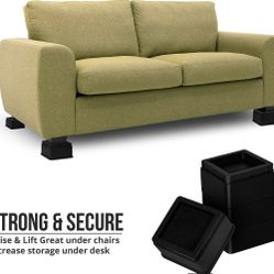 8 Piece RISERS (black or brown)