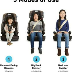 Graco Tranzitions SnugLock 3 in 1 Harness Booster Seat, Fairmont

