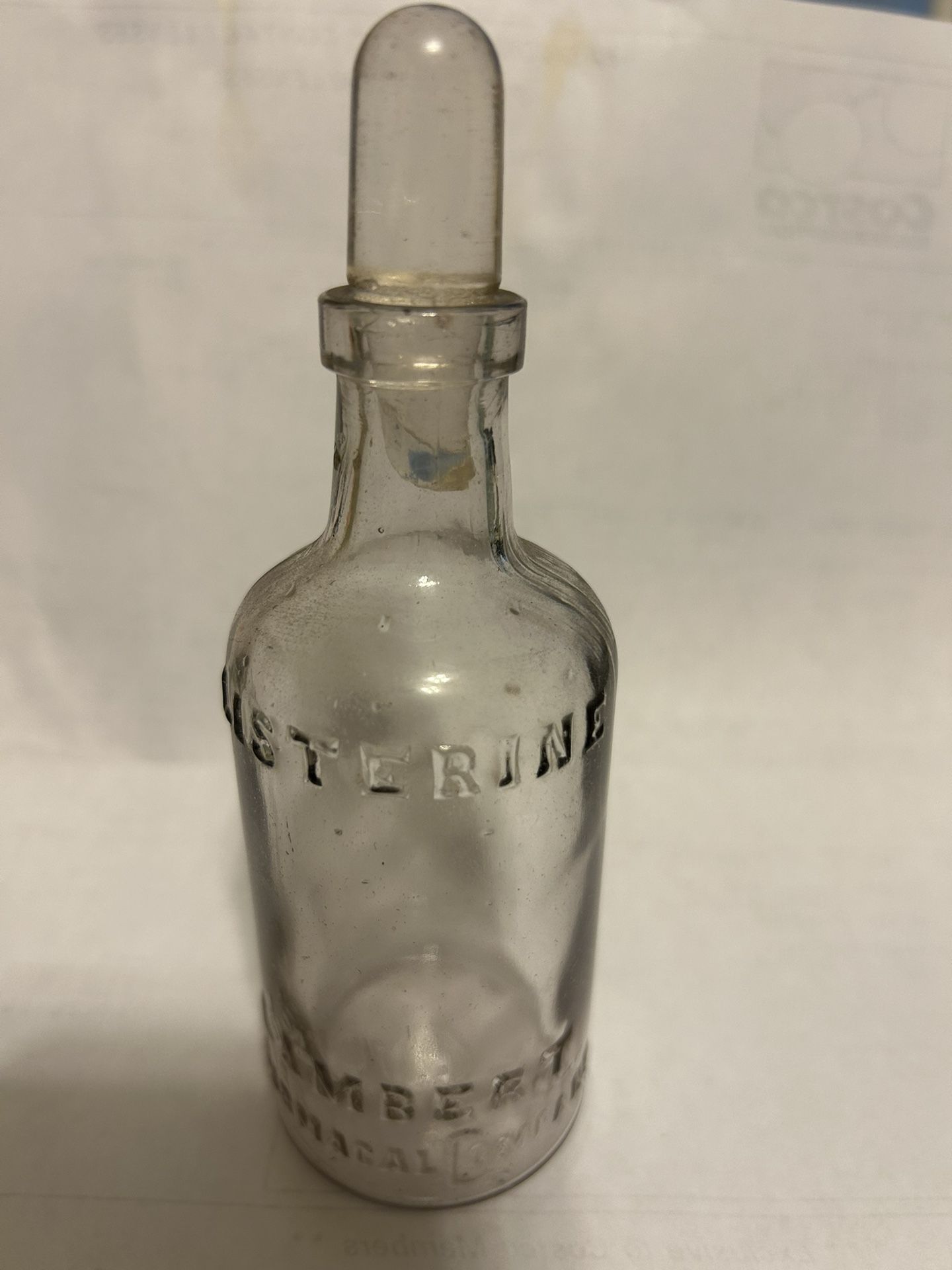 Antique Listerine Bottle 