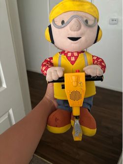 vintage 2001 Hasbro Bob the Builder 13-inch