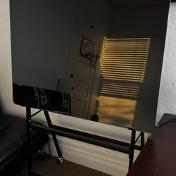 Glass Dry Erase Board And Stand