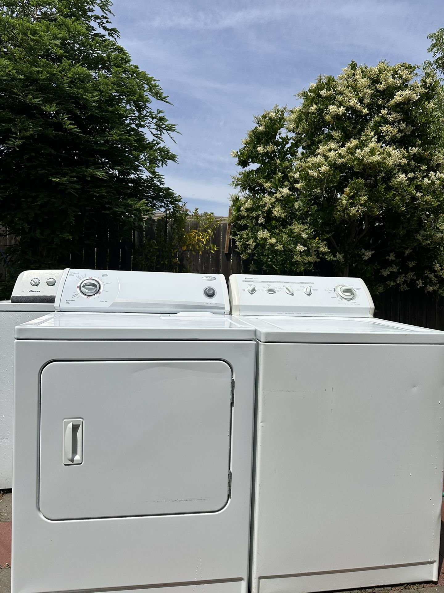 Kenmore Washer And Whirlpool Electric Dryer