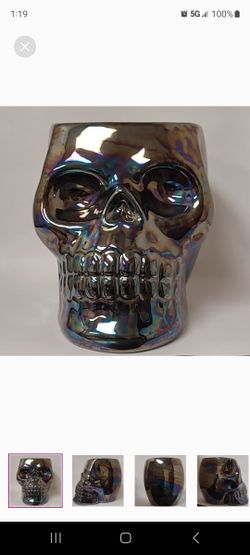 Skull Planter Vase