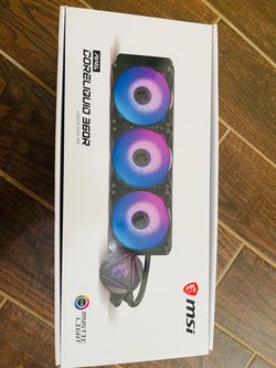 MSI MAG CORELIQUID 360R 360mm ARGB AIO CPU Liquid Cooler