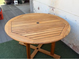 Oxford Garden Teak 47” Diameter Table