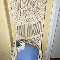 Crochet Cat Seat! Or Plant Holder