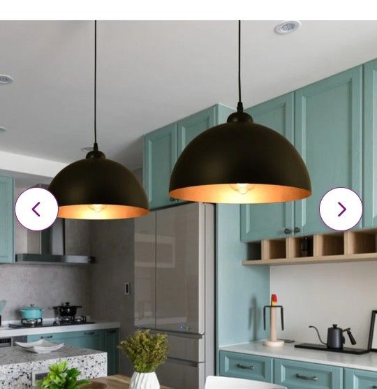 Lamp Set For Bar, Dining Room, Patio Brand New $60 BOTH