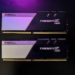 G.SKILL CL16 Trident Z Neo Series DDR4 RAM (XMP) 32GB (2x16GB) 3600MT/s