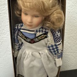 “Karol” Poland   Porcelain Doll 12”