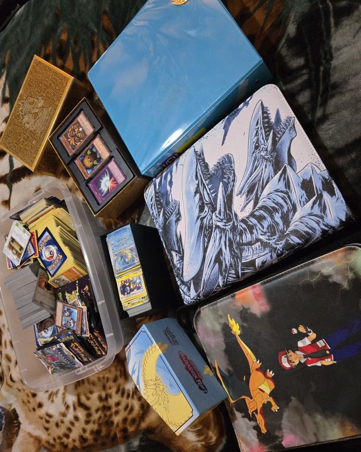 Pokémon And Yugioh Cards