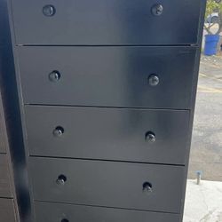 Jumbo 8 Drawer Black Color 