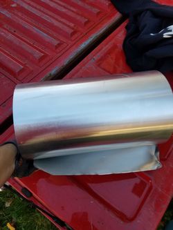 Aluminum flashing for chimney