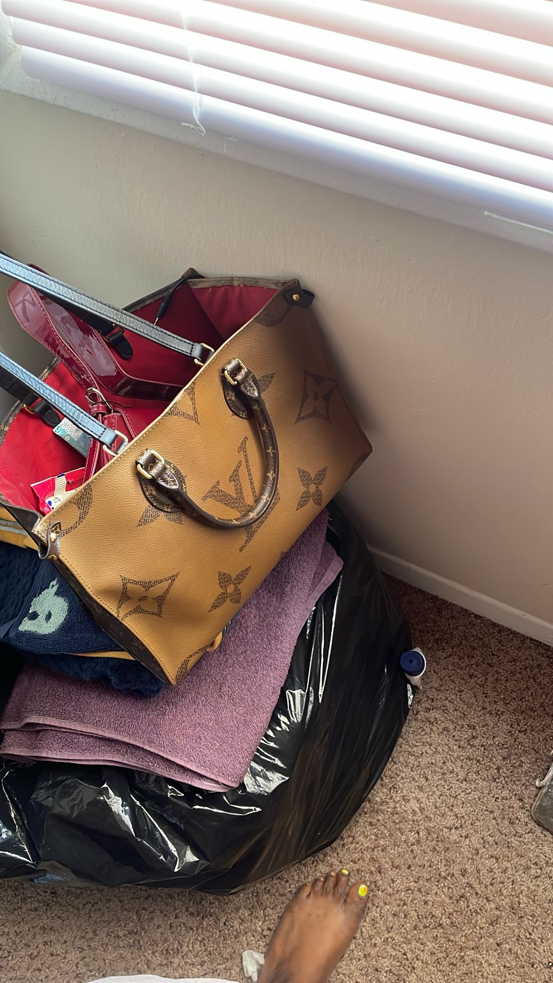 Real Louis Vuitton Tote Bag