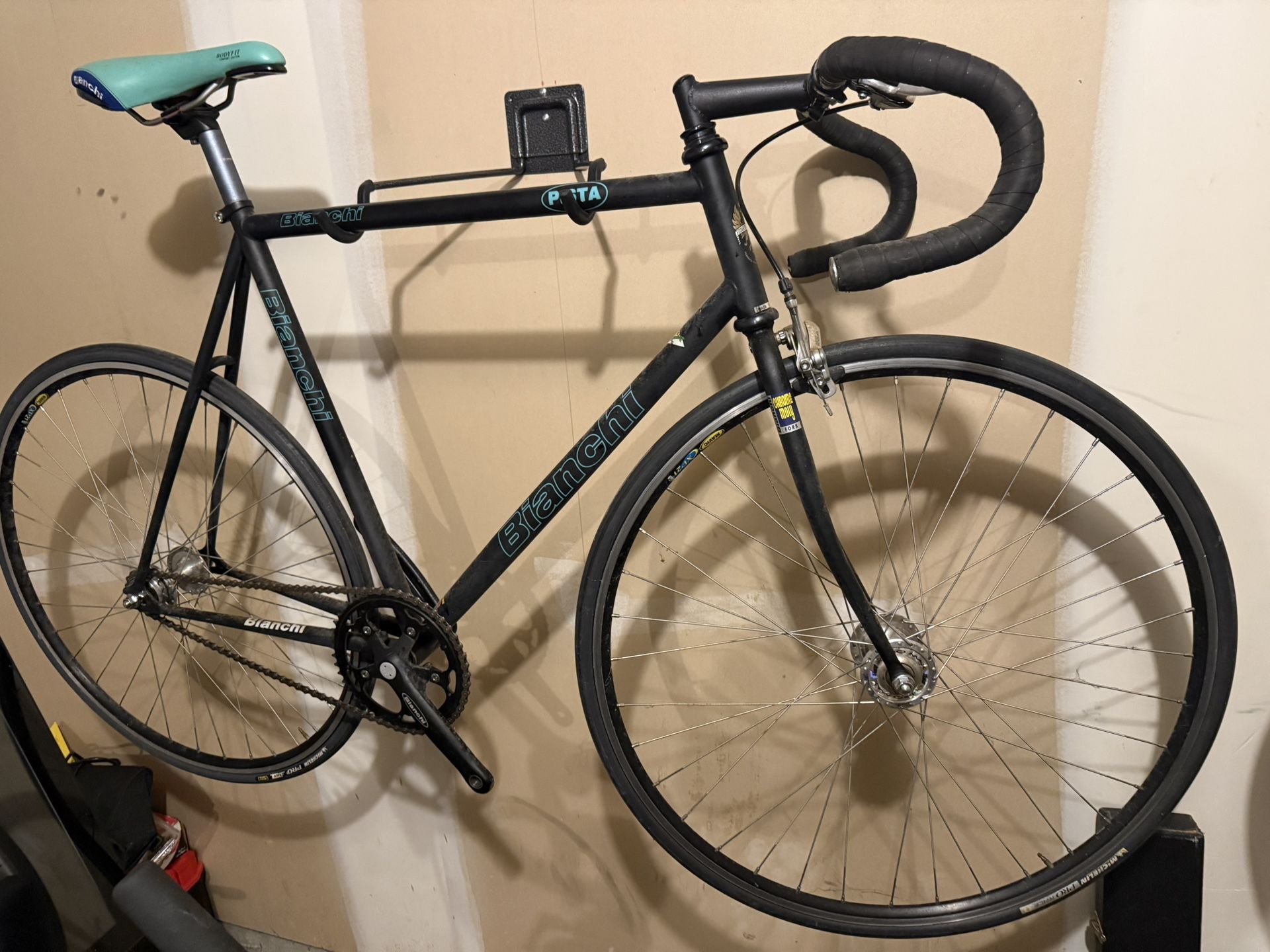 Bianchi Cromolly Steel Frame Vintage Road Racing Bike Bicycle Italian