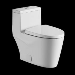 New Toilet.                                                Bathroom Vanity 