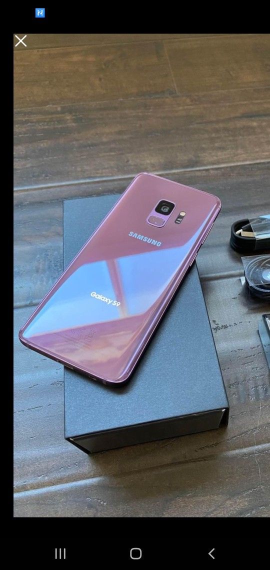 Samsung Galaxy S9, Factory Unlocked, Excellent Condition. Like New