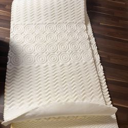 Twin Comfort Foam Two Bed Toppers