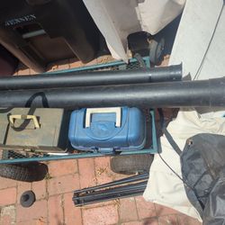 FREE 2 Plano Fishing  Tackle Boxes And 2 Fish Rod Travel Cases PLEASE READ