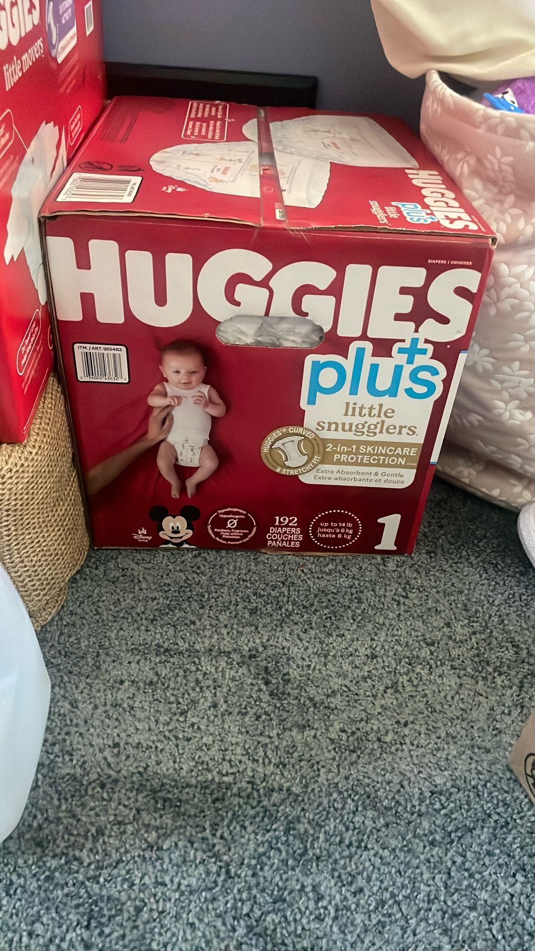 Huggies Diapers Size 1 (192)