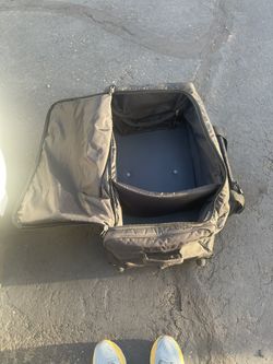 Military Wheeled Deployment Trolley Duffel Bag