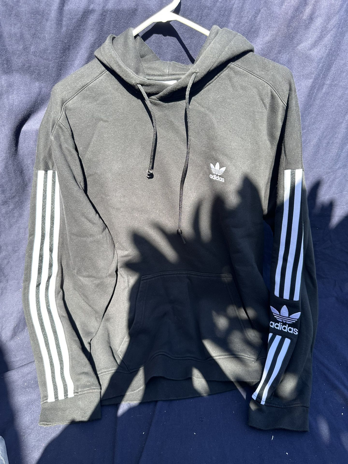 Adidas Black Hoodie Size Small