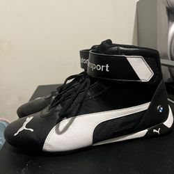 BMW Motorsport X PUMA R-Cat Mid 'Black White' - Puma SIZE 8 SEND OFFERS