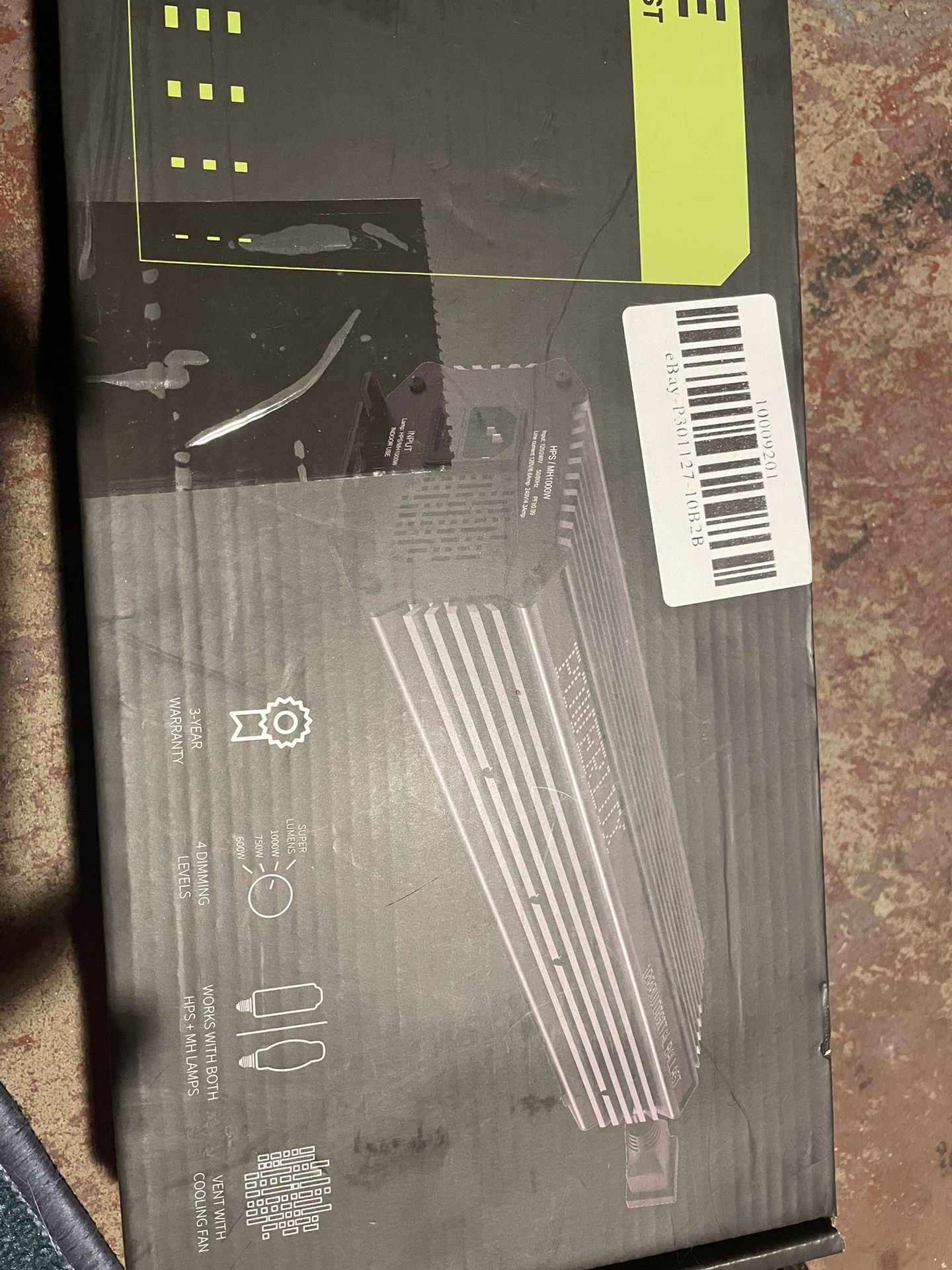 Powerlux Line 1000w dimmable electronic ballast