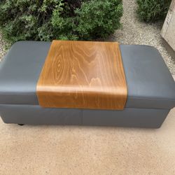 Copenhagen Double Ottoman With Table And Storage