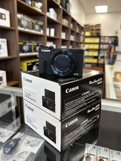 Brand New Canon PowerShot G7 X Mark III Digital Camera Black (NEW, 1 year warranty)