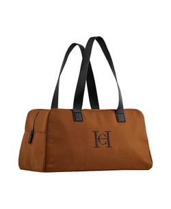 Carolina Herrera Brown Duffle Weekender Bag - BRAND NEW
