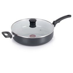 Ceramic Non Stick Jumbo Cookware Sauté Pan 5qt