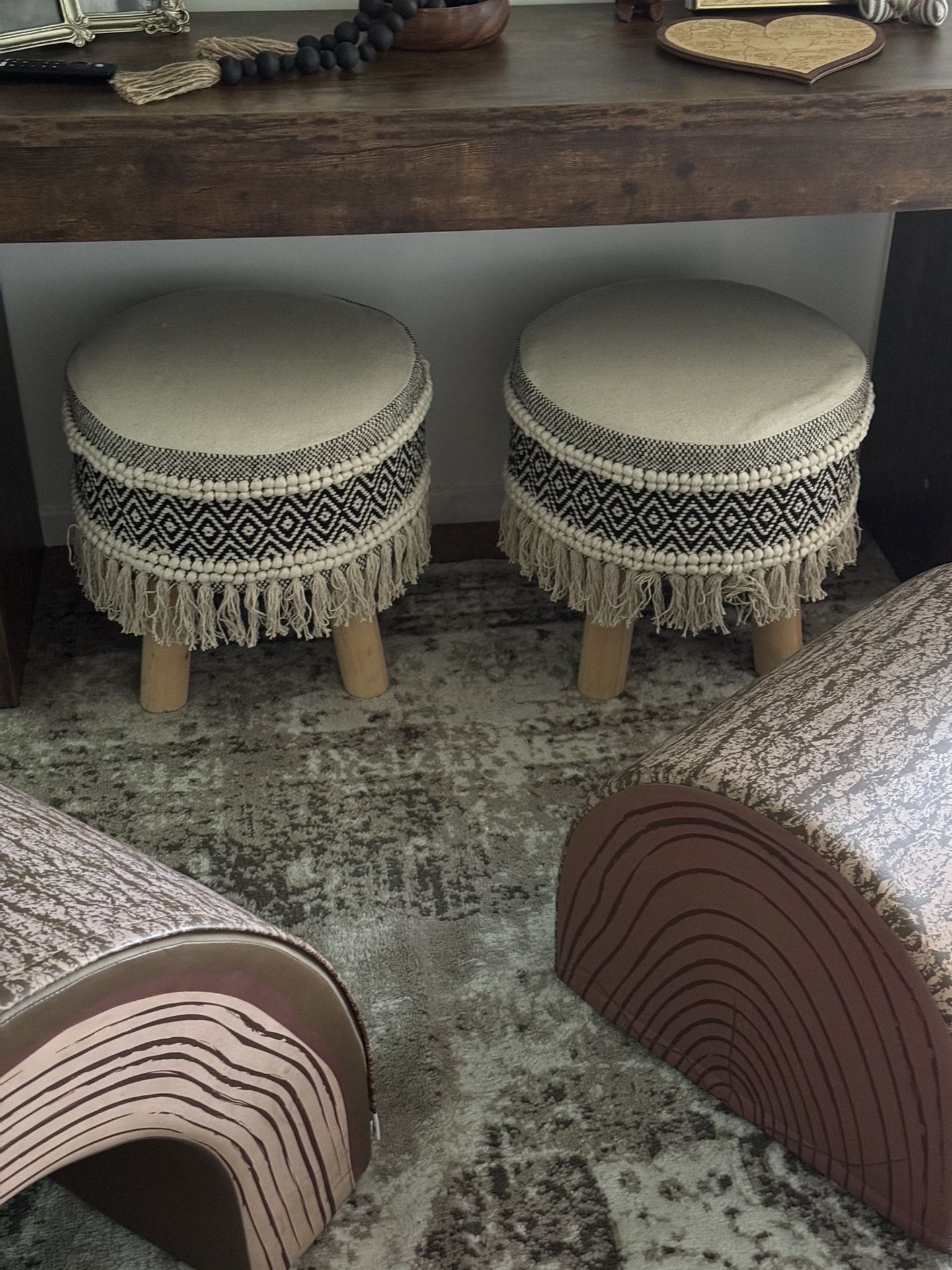 2 Stool Chairs