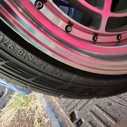 18×10.5 265/35/18 Nitto Nt555 G2 Tires & Wheels