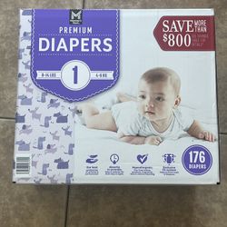 Diapers Size 1 