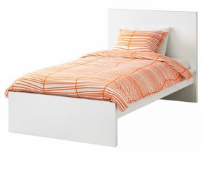 FREE IKEA Malm twin size bed-frame, mattress and box spring