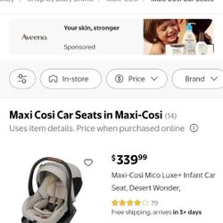Maxi Cosi Brand New Car Seat