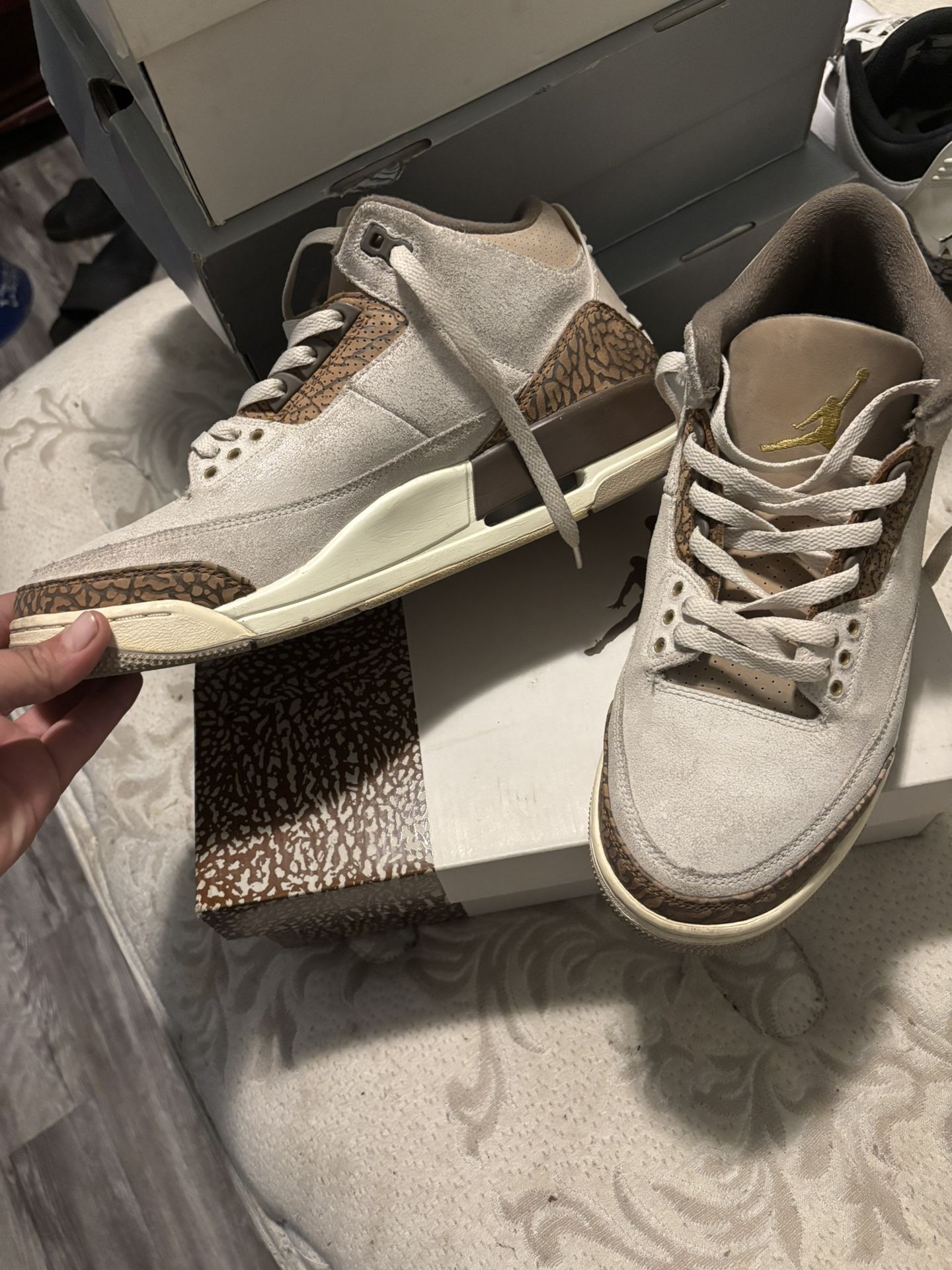 Retro Jordan 3 Palomino